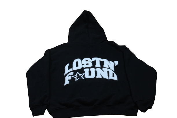 Lost N Found Hoodie Black